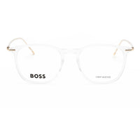 Hugo Boss Men's Eyeglasses - Crystal Plastic Cat Eye Shape Frame | BOSS 1313 0900 00 ,