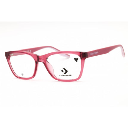 Converse Women's Eyeglasses - Crystal Berry Shady Square Full Rim Frame | CV5096 666 ,
