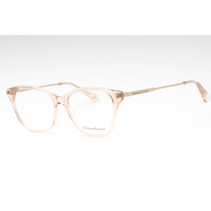 Christian Lacroix Women's Eyeglasses - Peach Plastic Cat Eye Full Rim | CL1111 405 ,