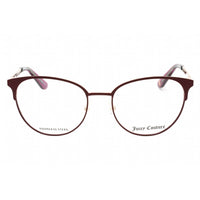 Juicy Couture Women's Eyeglasses - Matte Plum Cat Eye Metal Frame | JU 230/G 0U7I 00 ,
