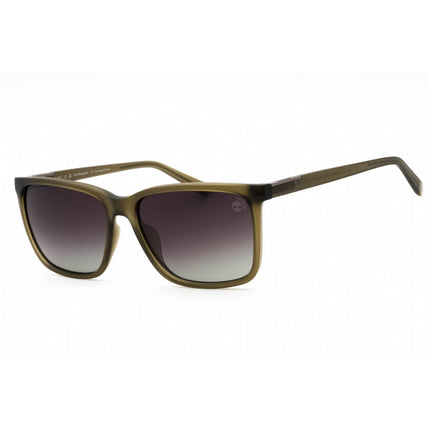 Timberland Men's Sunglasses - Grey/Other Rectangular Frame Smoke Lens | TB9280-H 20D ,