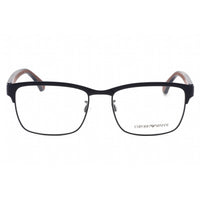 Emporio Armani Men's Eyeglasses - Matte Blue Metal Rectangular Frame | 0EA1098 3003 ,