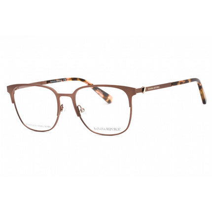 Banana Republic Women's Eyeglasses - Light Brown Rectangular Frame | BR 219 0TUI 00 ,