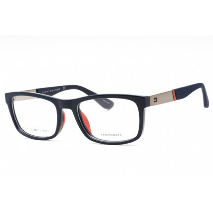 Tommy Hilfiger Men's Eyeglasses - Blue Plastic Rectangular Frame | Th 1522 0PJP 00 ,