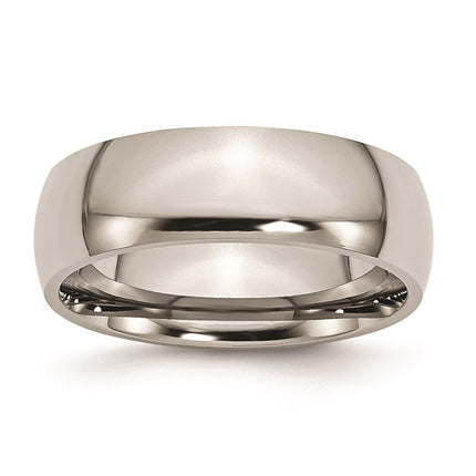 Titanium 7mm Polished Band | TB22 ,