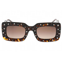 Carolina Herrera Women's Sunglasses - Havana Rectangular Frame | HER 0131/S 0086 HA ,