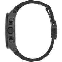 Nixon Men's Watch - Ranger Quartz Chronograph Black Dial Steel Bracelet | A549-602 ,