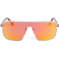 Technomarine Unisex Sunglasses - Transparent TR90 Frame Orange Lens | TMEW009-05 ,