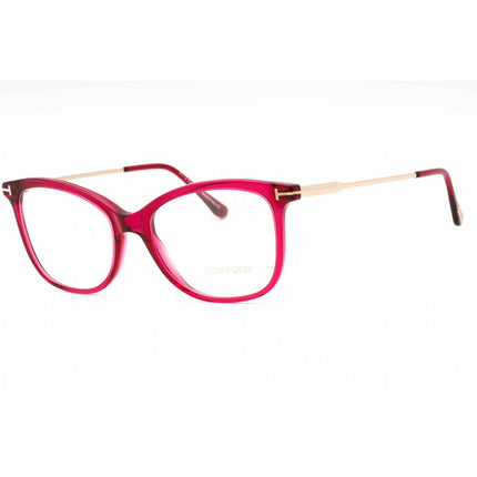 Tom Ford Women's Eyeglasses - Shiny Transparent Violet Front Frame | FT5510 081 ,