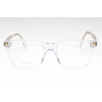 Gucci Men's Eyeglasses - Crystal Plastic Square Shape Frame Clear Lens | GG0737O 017 ,