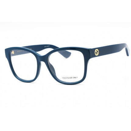 Gucci Women's Eyeglasses - Blue Injected Propionate Full Rim Cat Eye | GG1340O 006 ,