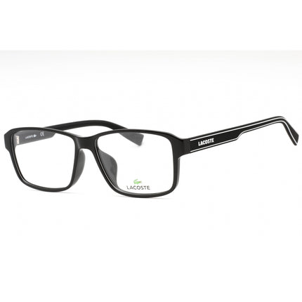 Lacoste Men's Eyeglasses - Black Plastic Rectangular Full Rim Frame | L2902LB 001 ,
