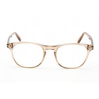 Tom Ford Unisex Eyeglasses - Shiny Light Brown Plastic Cat Eye Frame | FT5625-B 045 ,