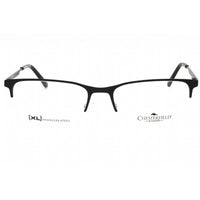 Chesterfield Men's Eyeglasses - Matte Black Metal Rectangular Frame | CH 108XL 0003 00 ,