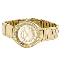 Michael Kors MK3801 Mini Kerry Womens MOP Dial Crystal Watch ,