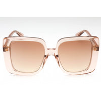 Gucci Women's Sunglasses - Beige Oversized Shape Frame Brown Mirror Lens | GG1314S 005 ,