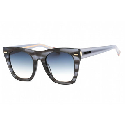 Missoni Women's Sunglasses - Grey Horn Cat Eye Full Rim Frame | MIS 0069/S 02W8 I4 ,