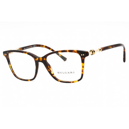 Bvlgari Women's Eyeglasses - Havana Plastic Full Rim Cat Eye Shape Frame | 0BV4203 504 ,