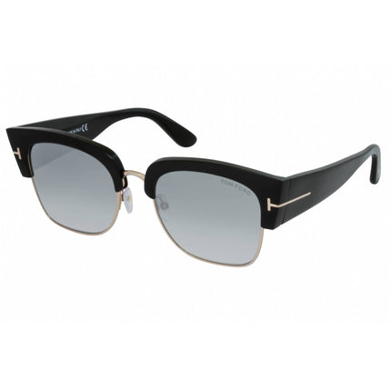 Tom Ford Women's Sunglasses - Shiny Black Plastic Cat Eye Full Rim Frame | FT0554 01C ,