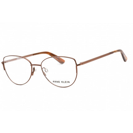 Anne Klein Women's Eyeglasses - Mocha Cat Eye Full Rim Metal Frame | AK5085 200 ,