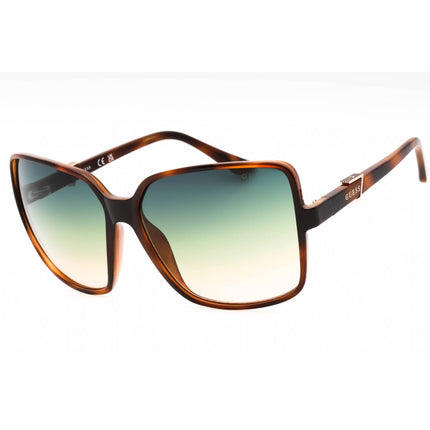 Guess Women's Sunglasses - Blonde Havana Oversized Frame Green Lens | GU7812 53P ,