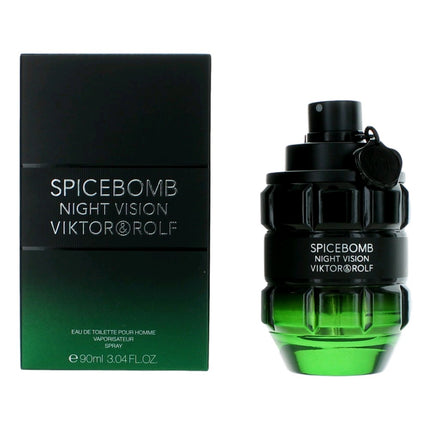 Spicebomb Night Vision by Viktor & Rolf, 3 oz Eau de Toilette Spray for Men ,