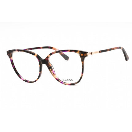 Guess Women's Eyeglasses - Violet/Other Acetate Full Rim Cat Eye Frame | GU2905 083 ,