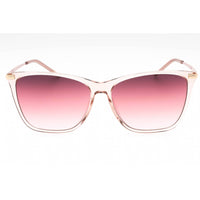 Hugo Boss Women's Sunglasses - Pink Gold Cat Eye Full Rim Frame | BOSS 1661/S 0S45 UQ ,