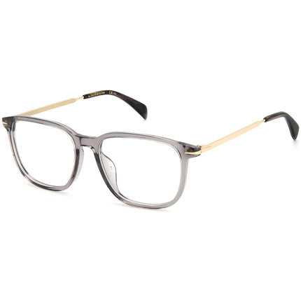 David Beckham Men's Eyeglasses - Grey Gold Plastic/Metal Frame | DB-7074/F 0FT3 ,