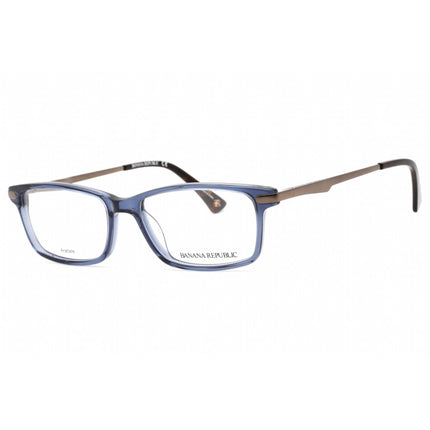 Banana Republic Men's Eyeglasses - Blue Crystal Rectangular Frame | Bernard 0OXZ 00 ,