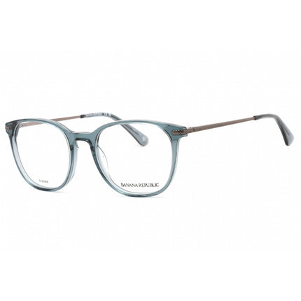 Banana Republic Men's Eyeglasses - Grey Blue Round Full Rim Frame | BR 110 009V 00 ,
