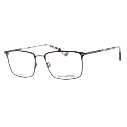 Banana Republic Men's Eyeglasses - Matte Black Ruthenium Metal Frame | WES 0TI7 00 ,