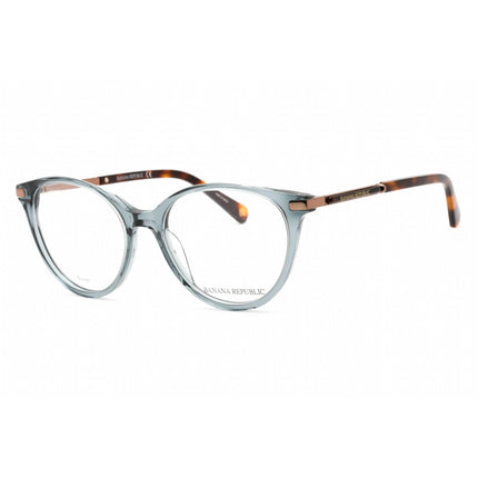 Banana Republic Women's Eyeglasses - Aqua Crystal Plastic Full Rim | BR 211 0E1N 00 ,