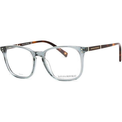 Banana Republic Women's Eyeglasses - Aqua Crystal Square Full Rim Frame | LUNA 0E1N 00 ,