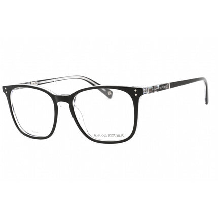 Banana Republic Women's Eyeglasses - Black Crystal Frame Clear Lens | LUNA 07C5 00 ,
