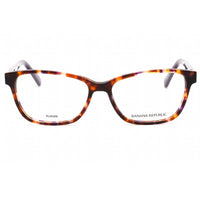 Banana Republic Women's Eyeglasses - Brown Violet Havana Rectangular | Clare 0DEX 00 ,