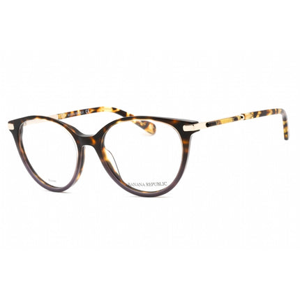 Banana Republic Women's Eyeglasses - Havana Violet Plastic Full Rim | BR 211 0AY0 00 ,
