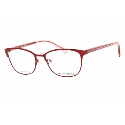 Banana Republic Women's Eyeglasses - Matte Burgundy Square Frame | BR 205 07BL 00 ,