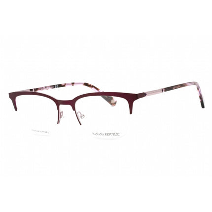 Banana Republic Women's Eyeglasses - Violet Lilac Half Rim Frame | BR 210 0RY8 00 ,
