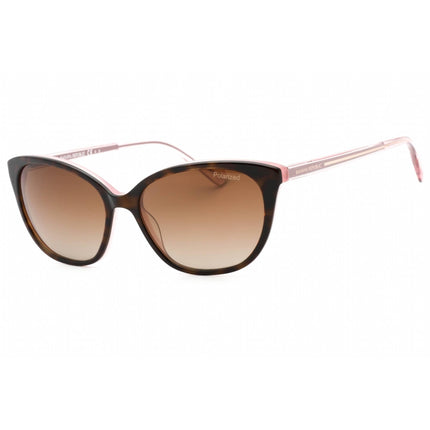 Banana Republic Women's Sunglasses - Brown Havana Pink Full Rim | BR 2001/S 0S0R LA ,
