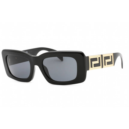 Versace Women's Sunglasses - Black Plastic Rectangular Shape Frame | 0VE4444U GB1/87 ,