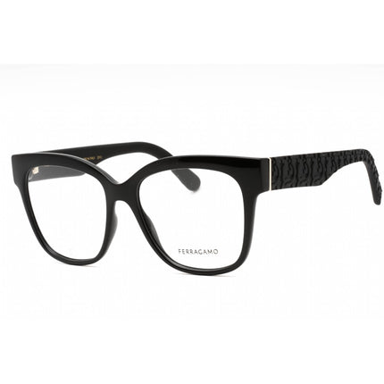 Salvatore Ferragamo Women's Eyeglasses - Black Cat Eye Full Rim Frame | SF2956EN 001 ,