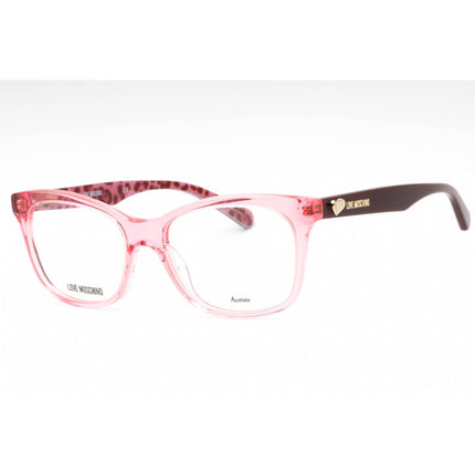 Moschino Love Women's Eyeglasses - Pink Plastic Cat Eye Full Rim | MOL517 035J 00 ,