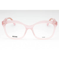 Moschino Women's Eyeglasses - Pink Acetate Cat Eye Shape Full Rim Frame | MOS606 35J ,