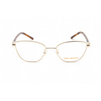 Tory Burch Women's Eyeglasses - Shiny Light Gold Cat Eye Full Rim Frame | TY1074 3314 ,