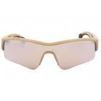 Hugo Boss Men's Sunglasses - Beige Shield Shape Half Rim Frame | BOSS 1607/S 010A TI ,