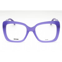 Moschino Women's Eyeglasses - Violet Acetate Butterfly Full Rim Frame | MOS614 B3V ,