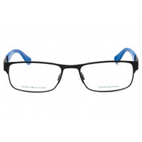 Tommy Hilfiger Men's Eyeglasses - Matte Black Full Rim Metal Frame | Th 1523 0003 00 ,