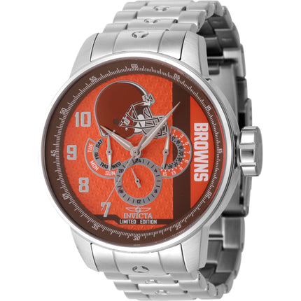 Invicta Men's Watch - NFL Cleveland Browns Quartz Stainless Steel Bracelet | 45138 ,