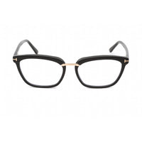 Tom Ford Women's Eyeglasses - Shiny Black Cat Eye Full Rim Frame | FT5550-B 001 ,